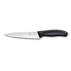 Victorinox Swiss Classic Carving Knife 15cm - Black