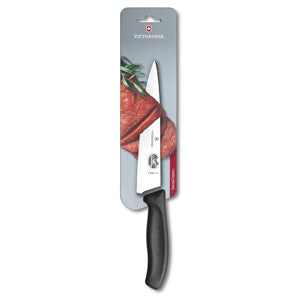 Victorinox Swiss Classic Carving Knife 19cm - Black (Blister)