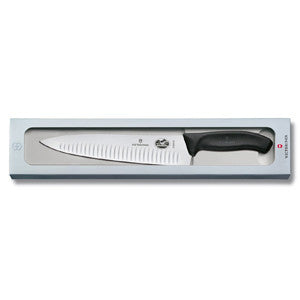Victorinox  Classic Carving Knife Fluted Edge 25cm - Black