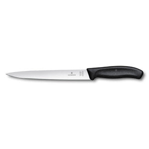 Victorinox Swiss Classic Filleting Knife Flexible Blade 20cm - Black