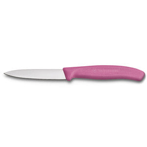 Victorinox Swiss Classic Paring Knife Pointed Tip 8cm - Pink