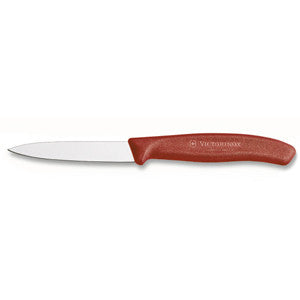 Victorinox Swiss Classic Paring Knife Pointed Tip 8cm - Red