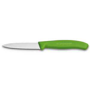 Victorinox Swiss Classic Paring Knife Serrated 8cm - Green
