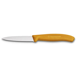 Victorinox Swiss Classic Paring Knife Serrated 8cm - Orange
