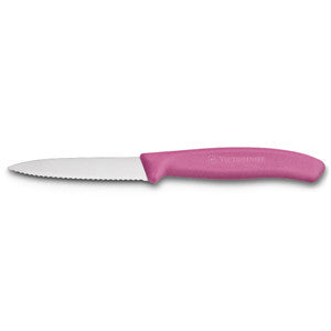 Victorinox Swiss Classic Paring Knife Serrated 8cm - Pink