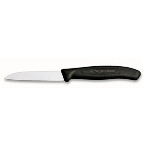 Victorinox Swiss Classic Paring Knife Straight 8cm - Black