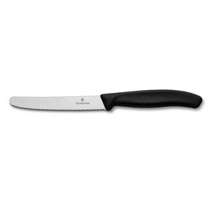Victorinox Swiss Classic Steak Knife Round Tip - Black