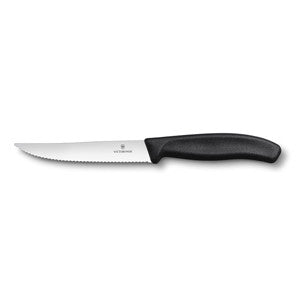 Victorinox Swiss Classic Utility Knife Serrated 12cm - Black