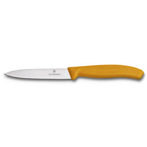 Victorinox Swiss Classic Vegetable Knife Pointed Tip 10cm - Orange