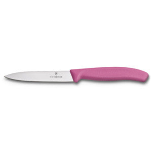Victorinox Swiss Classic Vegetable Knife Pointed Tip 10cm - Pink