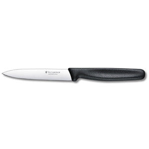 Victorinox Vegetable Knife Pointed Tip 10cm - Black