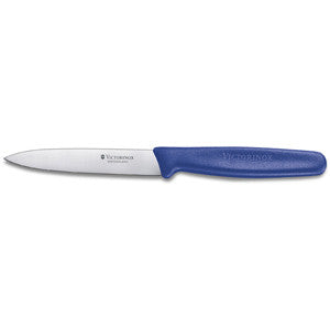 Victorinox Vegetable Knife Pointed Tip 10cm - Blue