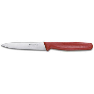 Victorinox Vegetable Knife Pointed Tip 10cm - Red
