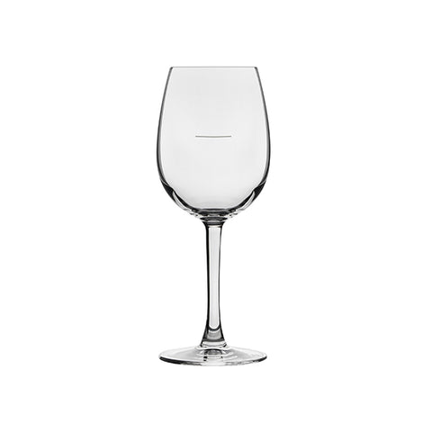 White Wine Glass 350ml Pour Line withPOUR LINE @ 150ml NUDE Reserva