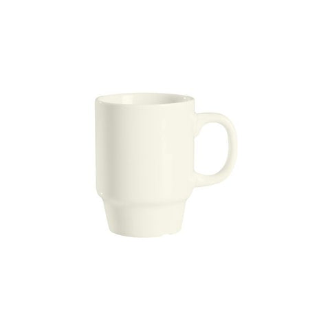 Coffee Mug Stackable 250ml IVORY DURACERAM 