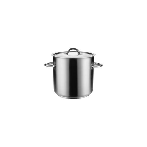 Stockpot 18/10 with Cover 240x240mm /10.0Lt PUJADAS Top Line
